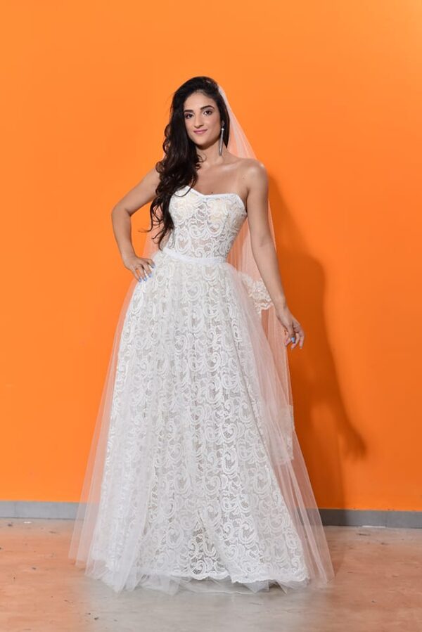 שמלת כלה דגם "פלורנס"